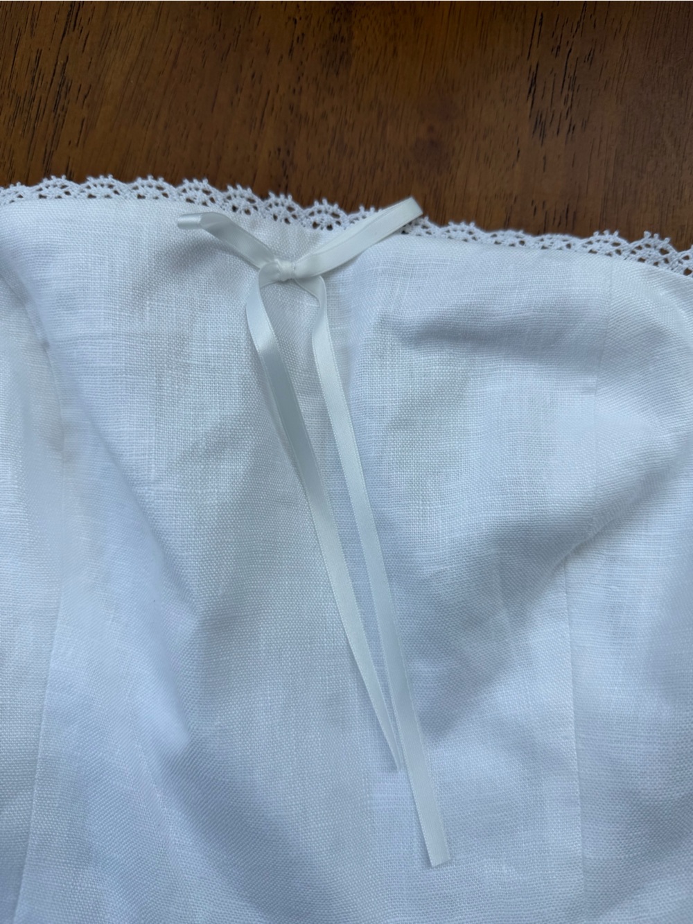 NWT: Reformation Malvina Linen Puff-Sleeve Mini Dress - women’s: Small P - Picture 12 of 16